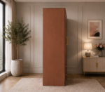 Stylish Bedroom Storage Unit with Mirror - Wardrobe - Image 4