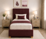 Bedroom Single Divan Bed Frame - Modern Single Bed - Image 2