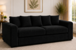 Dylan 3 Seater Sofa – Soft Cushion Comfort Sofa - Image 2