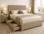 King Size Divan Bed - with Drawers - Bed with Storage