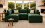 U Shape Sofa – Luxury Large 4 Seating Sofa