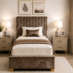 Compact Single Divan Bed with Storage - Elegant Wooden Single Divan Bed