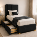 Single Divan Bed with 2 or 4 Drawers- Divan Bed
