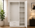 3 Door Wardrobe – Contemporary Wooden Wardrobe