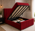 Ottoman Double Bed – Multi-Functional Bedroom Storage - Image 2