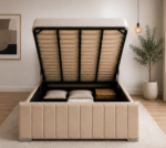 Ottoman Double Bed – Comfortable & Stylish Storag