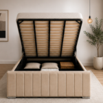 Ottoman Double Bed – Comfortable & Stylish Storag