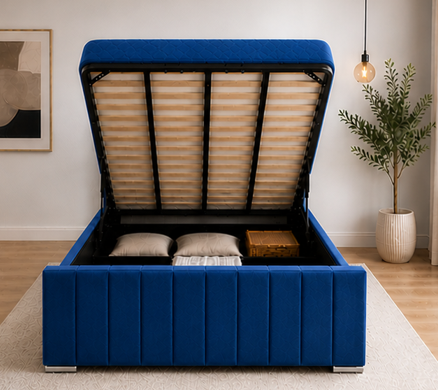 htyr Super King Ottoman Bed – Premium Comfort with Storage - Image 1