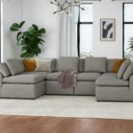 Spacious 6 Seater U Shape Sofa – Comfortable Lounge