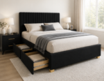 Double Divan Bed with Drawers - Image 2
