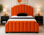 Arizona Double Bed – Soft Comfort & Stylish Headboard
