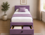 Single Divan Bed with 2 Storage Drawers - Image 4