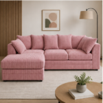 Luxury Dylan 4 Seater Corner Sofa – Soft Cushioned Comfort - Image 3
