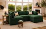 U Shape Sofa – Luxury Large 4 Seating Sofa - Image 4