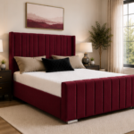Panel King Size Bed – Comfortable Soft Headboard Bed | Premium Finish Bed Frame