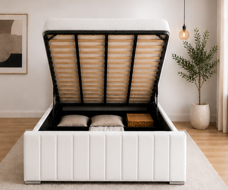rtrrt Ottoman Double Bed – Sleek and Spacious Storage Bed - Image 1
