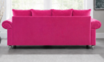 Comfortable 3 Seater Sofa - Ashwin Pink Sofa - Image 4