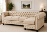 Nicole Family Size 5 Seater Sofa - Comfortable 5 Seater Sofa - Nicole Luxury Corner Sofa – Large 5 Seater - Image 3
