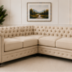 Nicole Family Size 5 Seater Sofa - Comfortable 5 Seater Sofa - Nicole Luxury Corner Sofa – Large 5 Seater