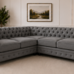 Nicole 5 Seater Corner Sofa - Nicole L Shape Sofa