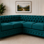 Nicole Luxury 5 Seater Sofa - Nicole Modern Family Sofa – Elegant 5 Seater Corner