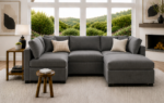 Large U Shape Sofa – Stylish Family Seating