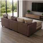 High Quality Dylan 4 Seater Corner Sofa – Modern Interior Style - Image 4