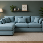 Modern Dylan 4 Seater Corner Sofa – Spacious Family Seating