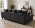 Elegant Dylan 4 Seater Corner Sofa – Contemporary Interior Style - Image 4
