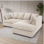 Upholstered Dylan 4 Seater Corner Sofa – Premium Modern Look - Image 3
