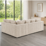 Upholstered Dylan 4 Seater Corner Sofa – Premium Modern Look - Image 4