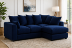 Comfortable Dylan 4 Seater Corner Sofa – Premium Fabric Finish