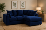 Comfortable Dylan 4 Seater Corner Sofa – Premium Fabric Finish - Image 5