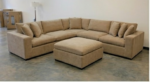 Dylan 5-Seater Modern Corner Sofa - Beige Color
