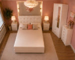 Complete Bedroom Furniture Set with Wardrobe, Chest of Drawers and Bedside Tables - Image 3
