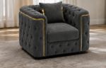 Chesterfield Accent Chair - Bold Sophistication, Unmatched Comfort - One Seater Sofa - Image 2