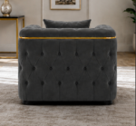 Chesterfield Accent Chair - Bold Sophistication, Unmatched Comfort - One Seater Sofa - Image 3