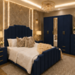 Luxury Bedroom Furniture Set – 4 Door Wardrobe, Nightstands & Chest