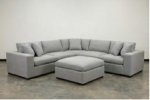 Dylan 5-Seater Modern Corner Sofa - Light Gray Color - Stylish Dylan Corner Sofa
