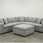 Dylan 5-Seater Modern Corner Sofa - Light Gray Color - Stylish Dylan Corner Sofa