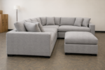 Dylan 5-Seater Modern Corner Sofa - Light Gray Color - Stylish Dylan Corner Sofa - Image 2