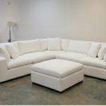 Dylan 5-Seater Modern Corner Sofa - White Color - Premium Comfort Dylan 5-Seater