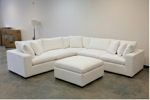 25 Dylan 5-Seater Modern Corner Sofa - White Color - Premium Comfort Dylan 5-Seater - Image 1