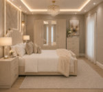 Complete Bedroom Furniture Set with Wardrobe, Side Tables & Chest Of Drawer - Image 2