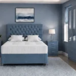 Home Bedroom Furniture Set - Double Bed - Three Door Wardrobe With Two Mirrors - Five Drawer Chest - Two Bedside Tables