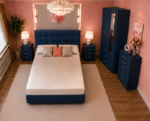 Elegant Bedroom Furniture Package with Wardrobe, Chest of Drawers & Side Tables - Image 5