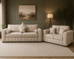 Lilly Premium  Fabric Sofa – Lilly 3+2 Seater Sofa Set - Lilly Modern 3+2 Sofa Set - Image 2