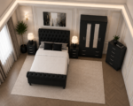 Modern Bedroom Collection with Wardrobe and Storage Units - Image 2