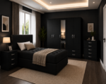 Complete Bedroom Set with Storage Wardrobe - Image 4