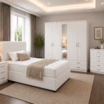 Complete Room Design with Functional Wardrobe Storage